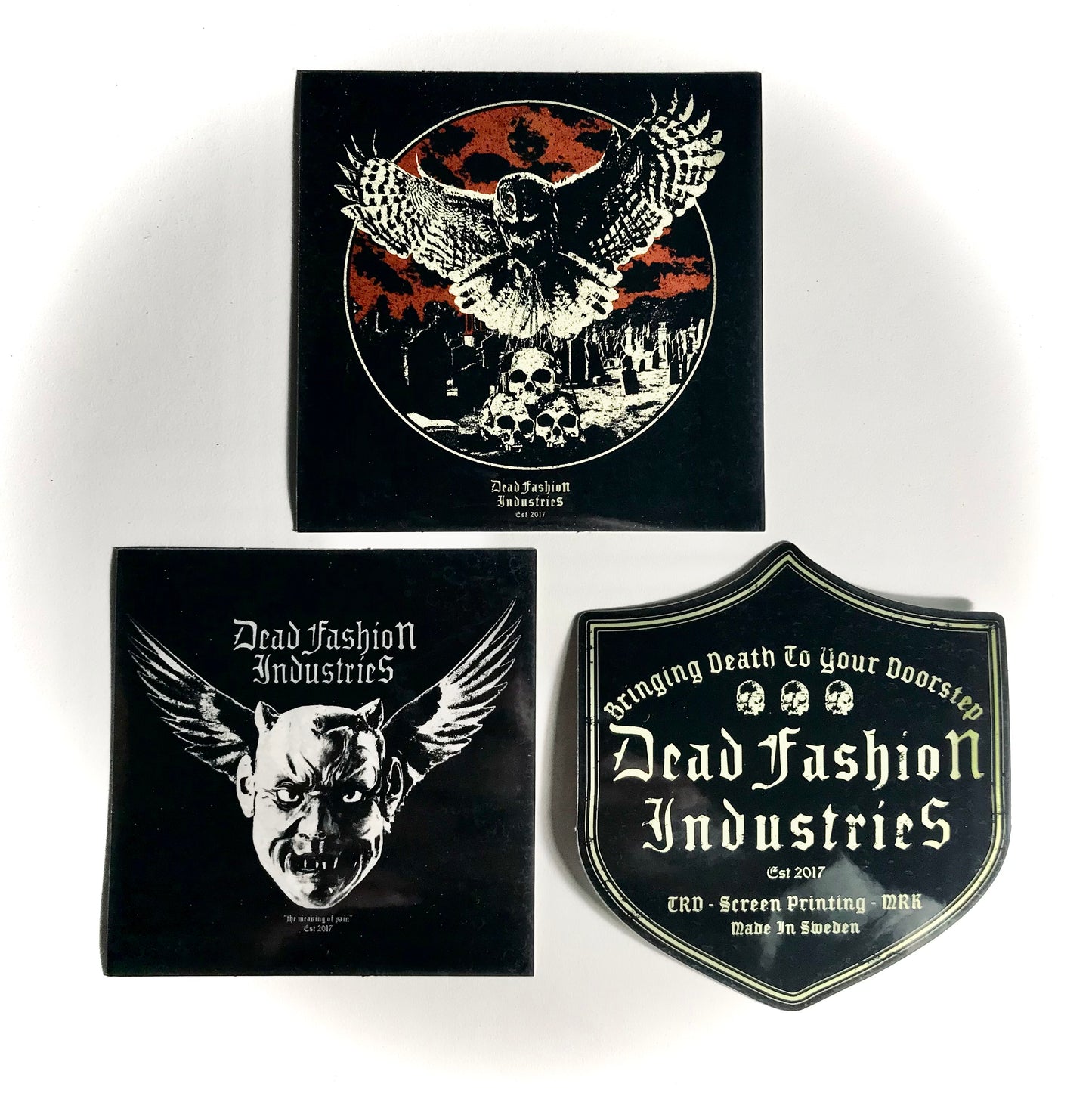 Dead Fashion Industries - Sticker Pack #1