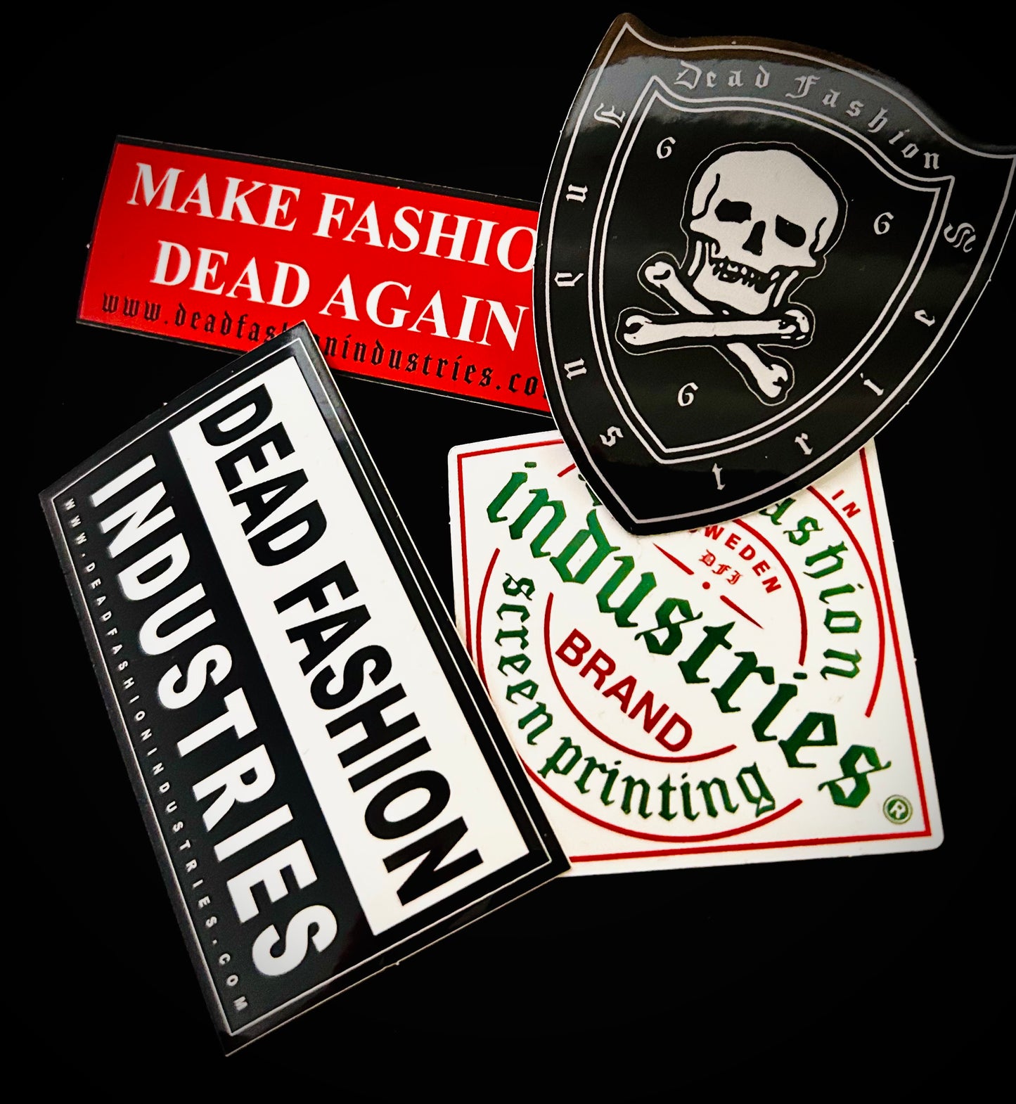 Dead Fashion Industries - Sticker Pack #2