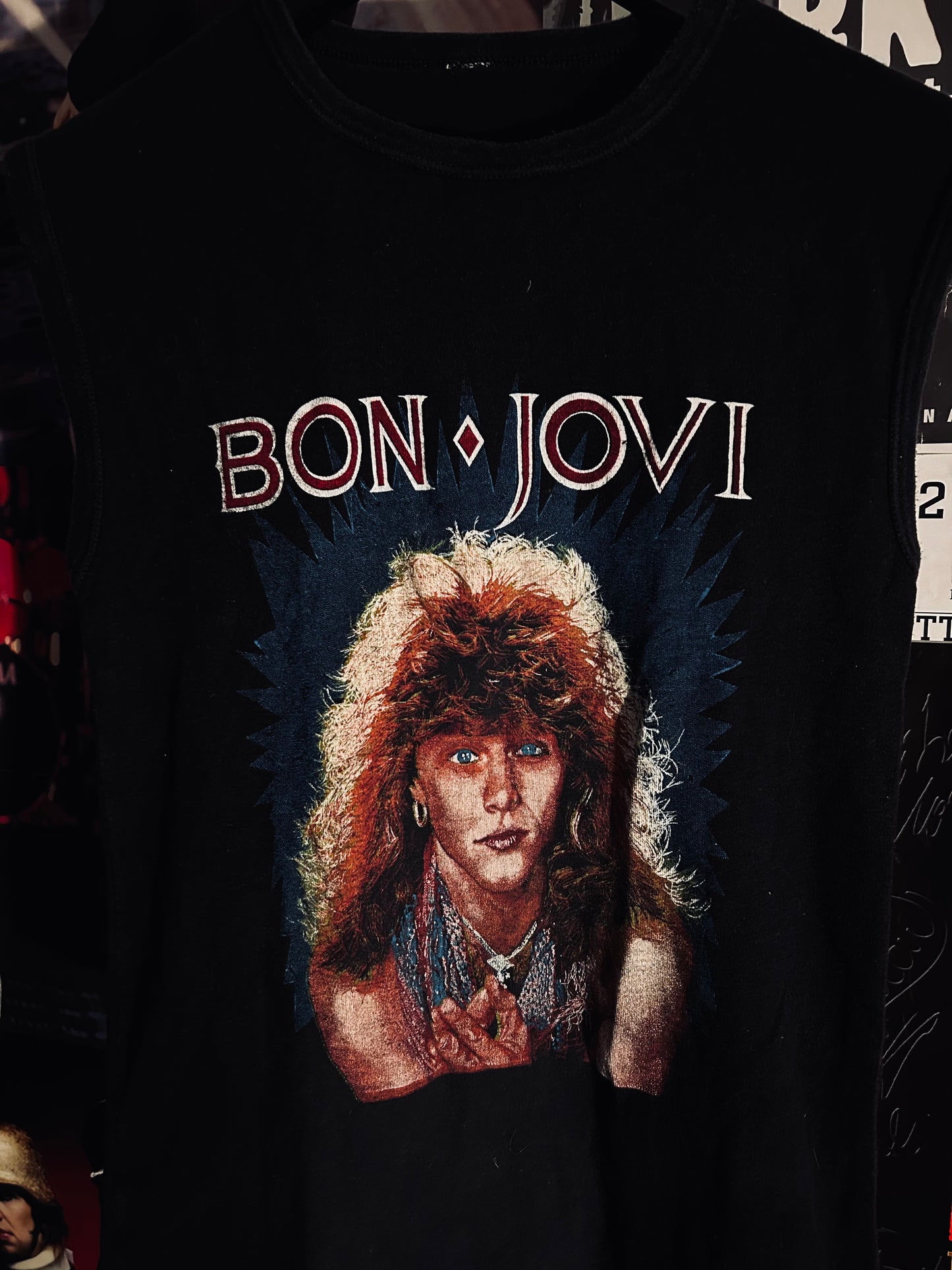 Bon Jovi - 80´s Vintage Tank Top