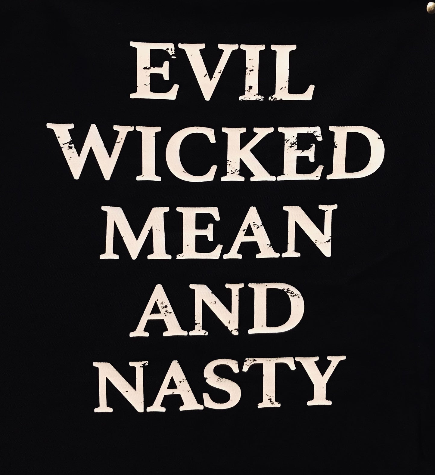 Evil Wicked Mean and Nasty - Backpatch