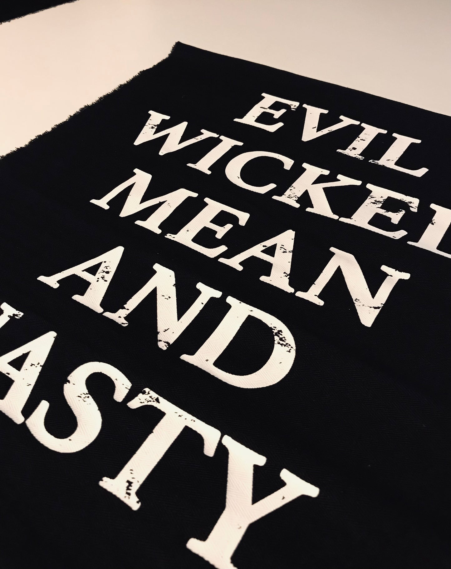 Evil Wicked Mean and Nasty - Backpatch