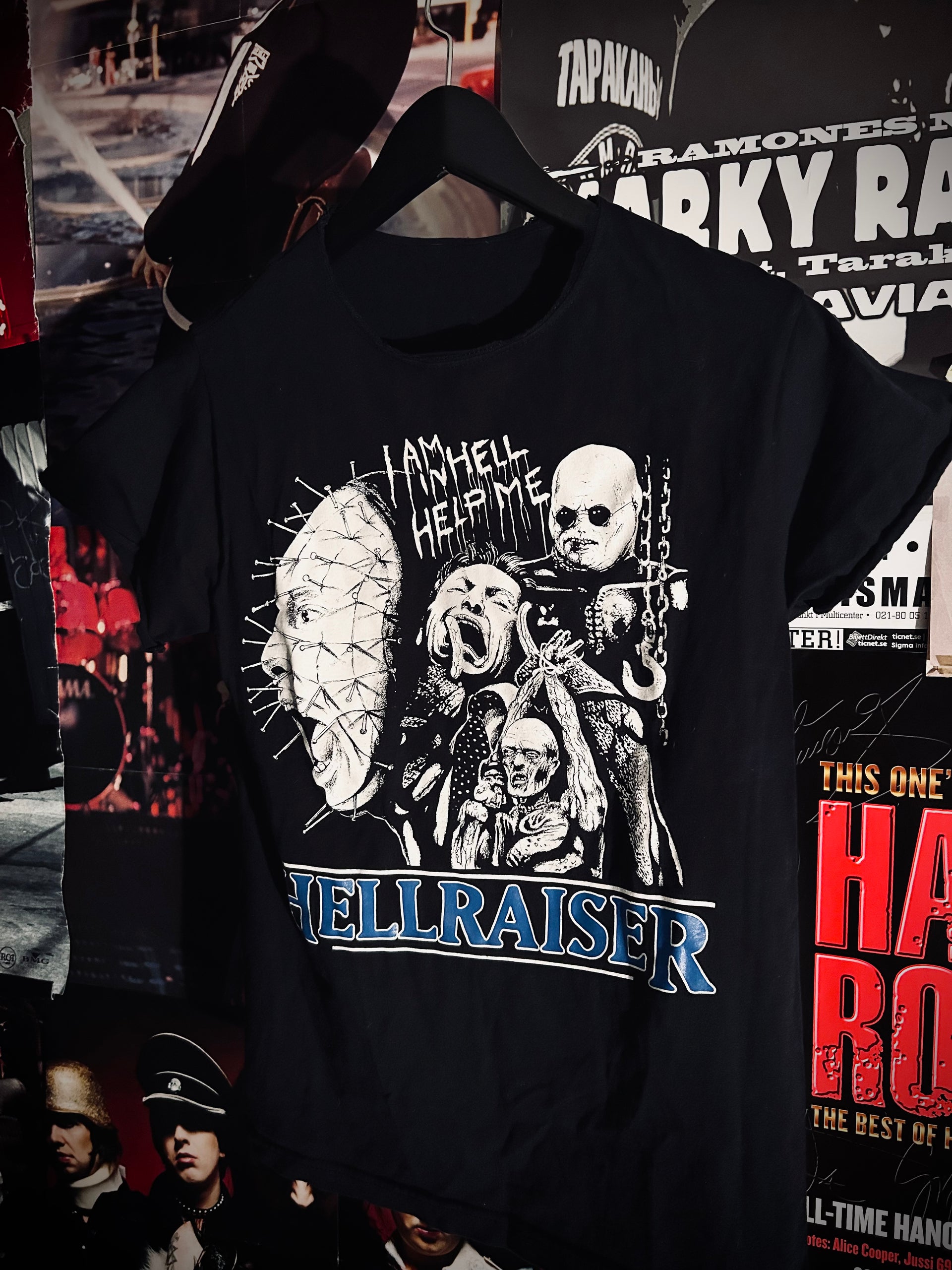 90s World Industries HELLRAISERS Tシャツ Vintage WORLD INDUSTRIES 