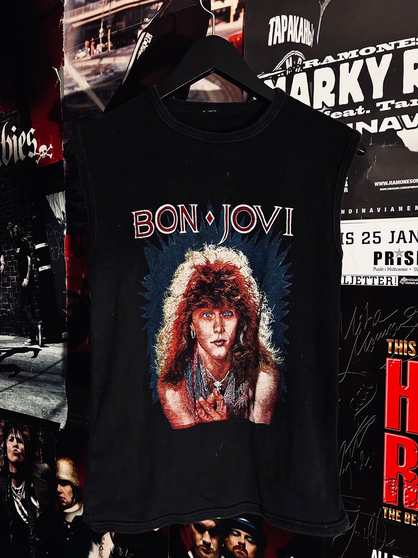 Bon Jovi - 80´s Vintage Tank Top