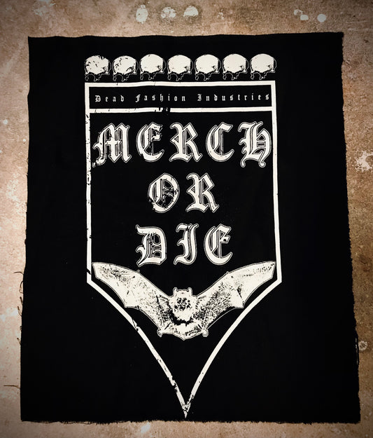 Merch Or Die - Backpatch