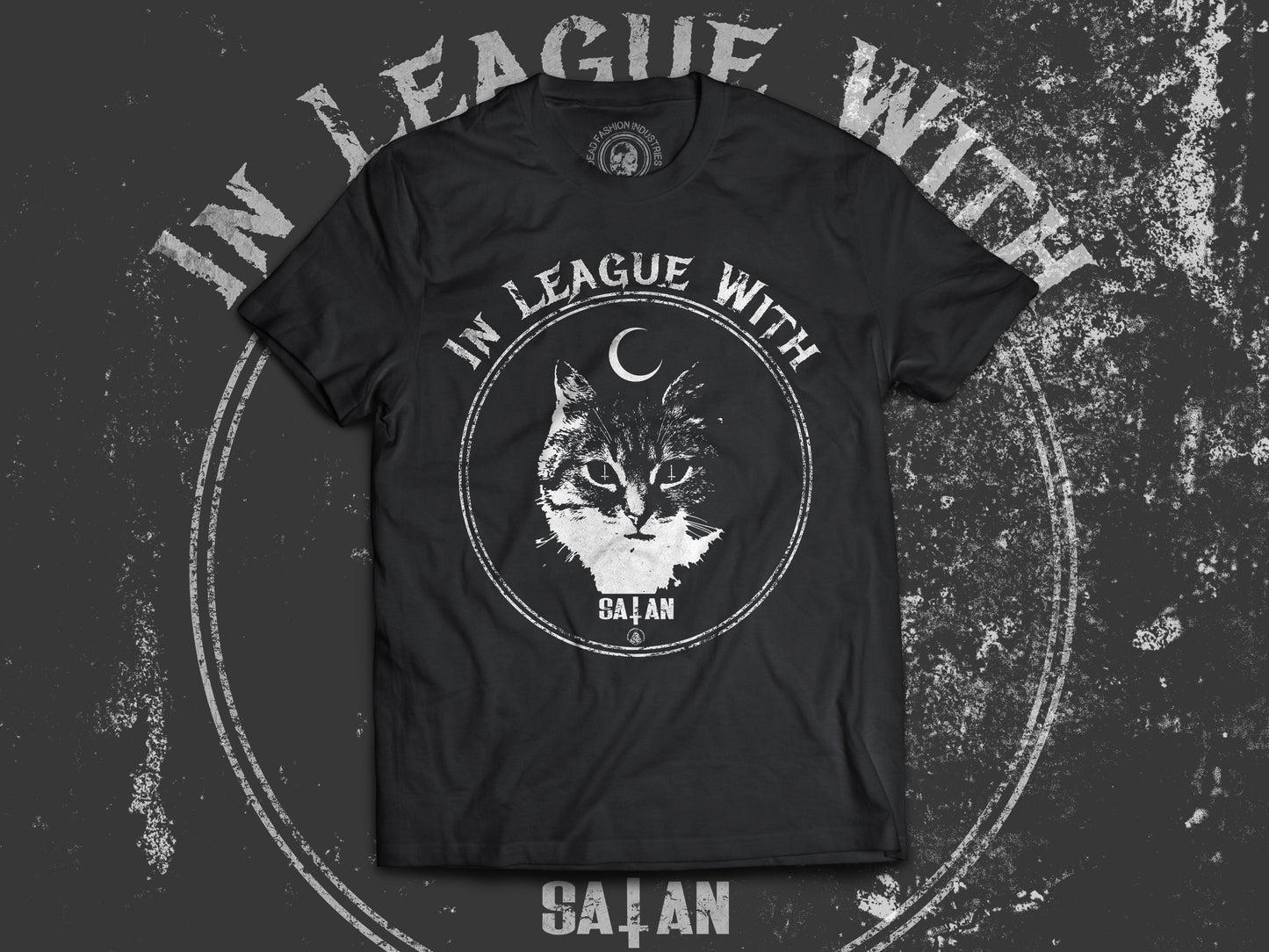 In League With Satan - T-Shirt