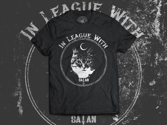 In League With Satan - T-Shirt